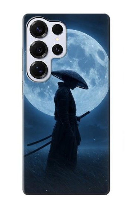 S4034 Samurai Moon Night Case For Samsung Galaxy S25 Ultra