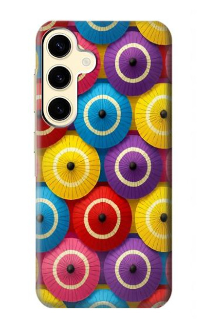 S4065 Snake Eye Umbrella Pattern Case For Samsung Galaxy S24