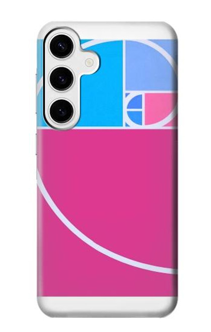 S4076 Golden Ratio Fibonacci Spiral Case For Samsung Galaxy S24 Plus