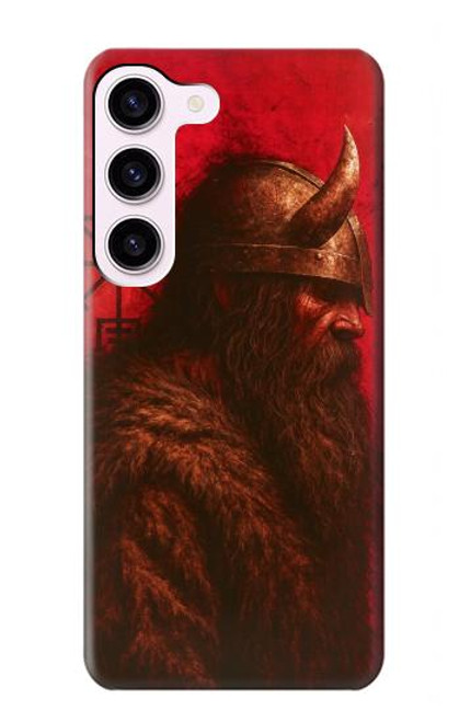 S4039 Viking Warrior Case For Samsung Galaxy S23