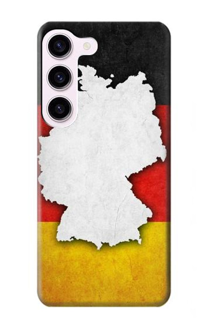 S4055 Germany Flag Case For Samsung Galaxy S23