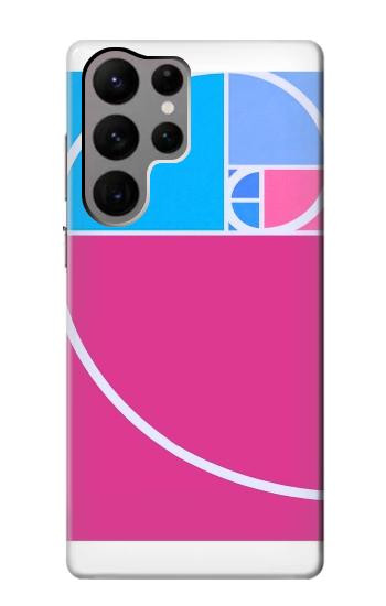 S4076 Golden Ratio Fibonacci Spiral Case For Samsung Galaxy S23 Ultra