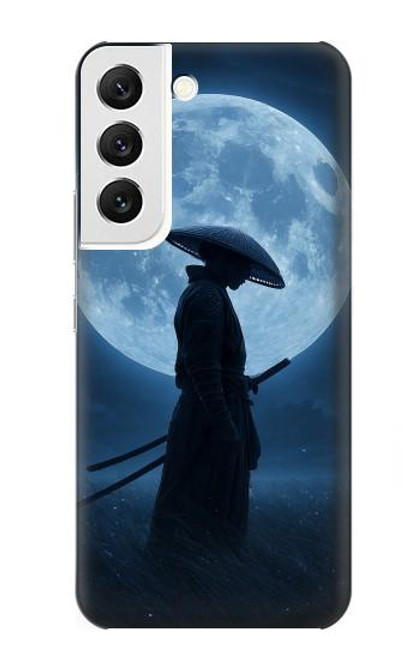 S4034 Samurai Moon Night Case For Samsung Galaxy S22