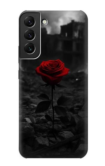 S4048 Red Rose Ruins Case For Samsung Galaxy S22 Plus