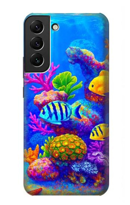 S4058 Colorful Aquarium Case For Samsung Galaxy S22 Plus