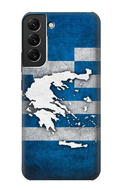 S4074 The Flag of Greece Case For Samsung Galaxy S22 Plus