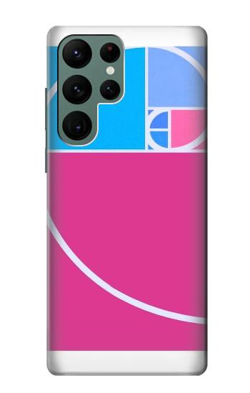 S4076 Golden Ratio Fibonacci Spiral Case For Samsung Galaxy S22 Ultra