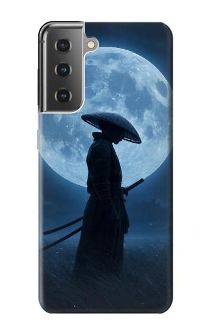 S4034 Samurai Moon Night Case For Samsung Galaxy S21 Plus 5G, Galaxy S21+ 5G