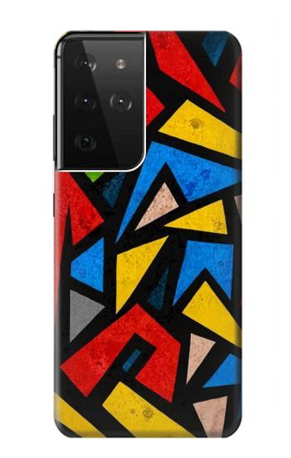 S4044 Street Art Abstract Graphics Case For Samsung Galaxy S21 Ultra 5G