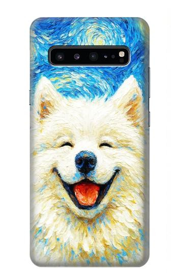 S4064 Smile Dog Van Gogh Starry Night Case For Samsung Galaxy S10 5G