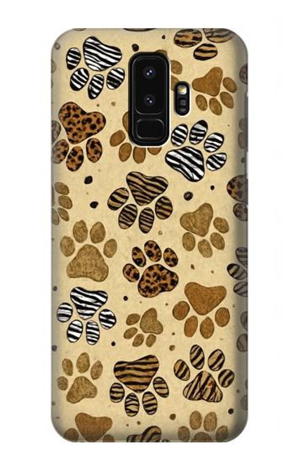 S4032 Wild Animal Paw Foot Print Case For Samsung Galaxy S9 Plus