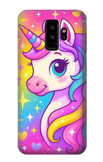 S4057 Cute Unicorn Cartoon Case For Samsung Galaxy S9