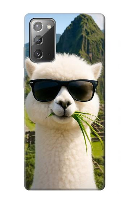 S4069 Alpaca Sunglasses Case For Samsung Galaxy Note 20