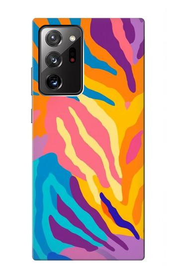 S4037 Colorful Zebra Pattern Case For Samsung Galaxy Note 20 Ultra, Ultra 5G