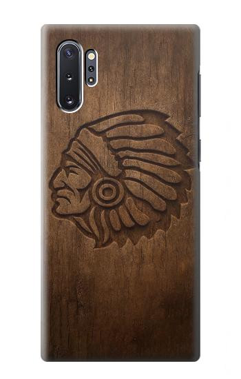 S4035 Native American Wood Carving Case For Samsung Galaxy Note 10 Plus
