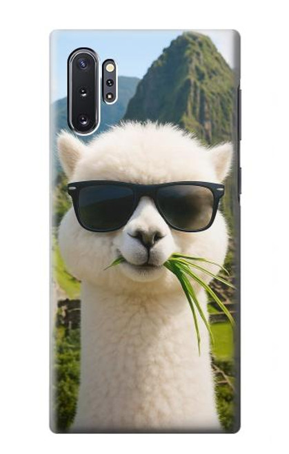 S4069 Alpaca Sunglasses Case For Samsung Galaxy Note 10 Plus
