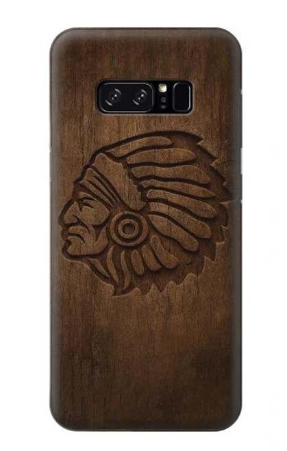 S4035 Native American Wood Carving Case For Note 8 Samsung Galaxy Note8
