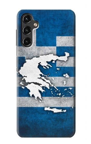 S4074 The Flag of Greece Case For Samsung Galaxy A14 5G