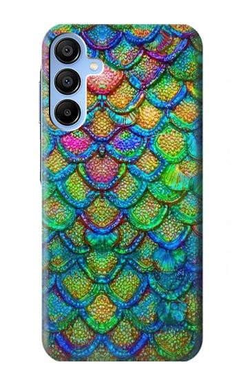 S4071 Colorful Mermaid Scale Case For Samsung Galaxy A15 5G