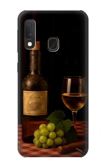 S4041 Old Vines Wine Case For Samsung Galaxy A20e