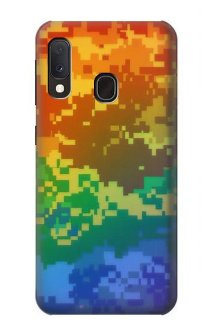 S4047 LGBTQ Camouflage Case For Samsung Galaxy A20e