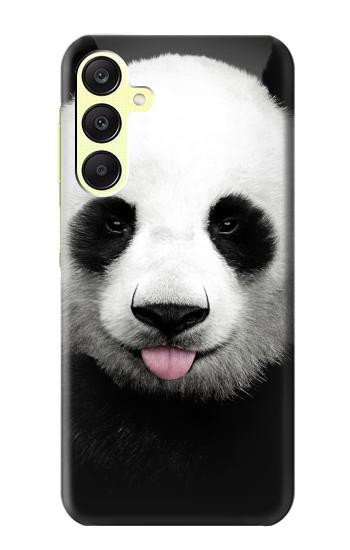 S4049 Cute Panda Stick Out Tongue Case For Samsung Galaxy A25 5G