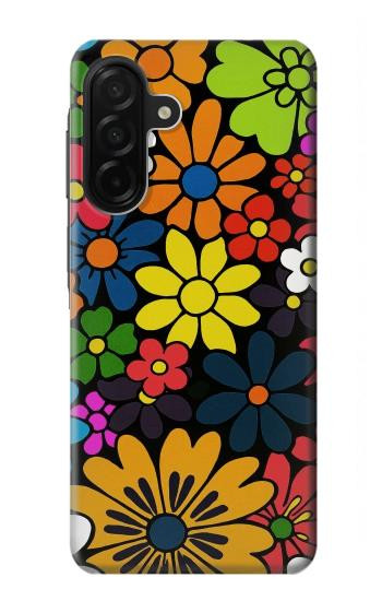 S4043 Colorful Flowers Cartoon Case For Samsung Galaxy A26