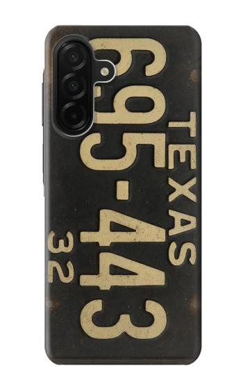 S4061 Vintage Texas Car License Plate Case For Samsung Galaxy A26