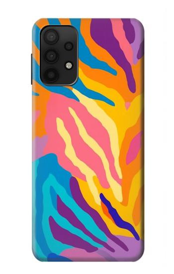 S4037 Colorful Zebra Pattern Case For Samsung Galaxy A32 5G