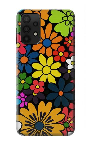 S4043 Colorful Flowers Cartoon Case For Samsung Galaxy A32 5G