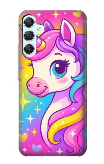 S4057 Cute Unicorn Cartoon Case For Samsung Galaxy A34 5G