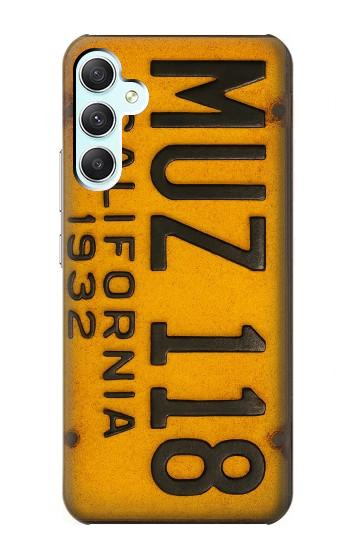 S4060 Vintage California Car License Plate Case For Samsung Galaxy A34 5G