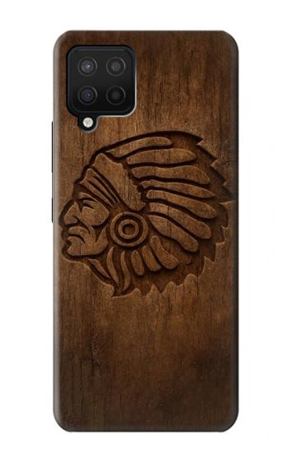 S4035 Native American Wood Carving Case For Samsung Galaxy A42 5G