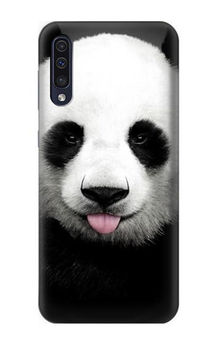 S4049 Cute Panda Stick Out Tongue Case For Samsung Galaxy A50