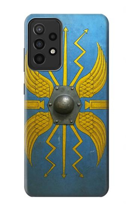 S4052 Blue Roman Shield Case For Samsung Galaxy A52s 5G