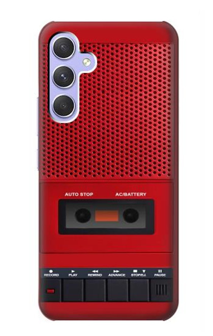 S4073 Vintage Red Cassette Player Graphic Case For Samsung Galaxy A54 5G