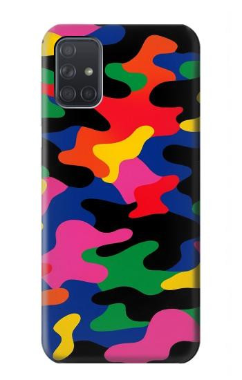 S4072 Colorful Camouflage Case For Samsung Galaxy A71 5G