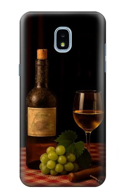 S4041 Old Vines Wine Case For Samsung Galaxy J3 (2018), J3 Star, J3 V 3rd Gen, J3 Orbit, J3 Achieve, Express Prime 3, Amp Prime 3