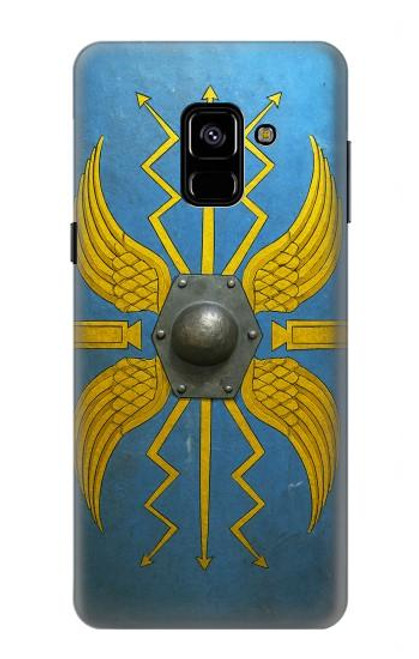 S4052 Blue Roman Shield Case For Samsung Galaxy A8 (2018)