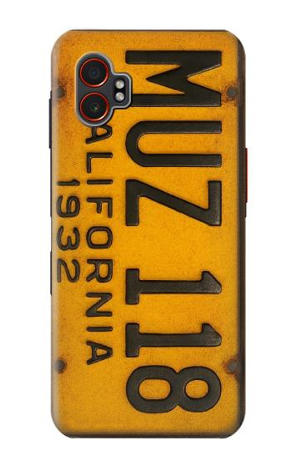 S4060 Vintage California Car License Plate Case For Samsung Galaxy XCover7 Pro