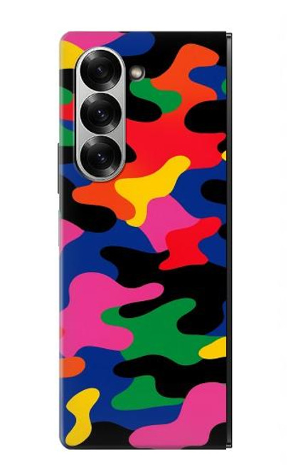 S4072 Colorful Camouflage Case For Samsung Galaxy Z Fold 7