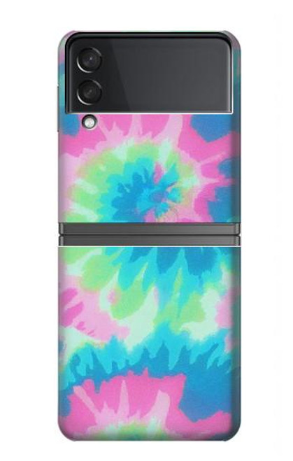 S4033 Pastel Color Tie Dye Case For Samsung Galaxy Z Flip 4