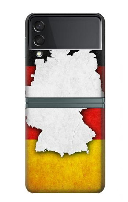 S4055 Germany Flag Case For Samsung Galaxy Z Flip 3 5G