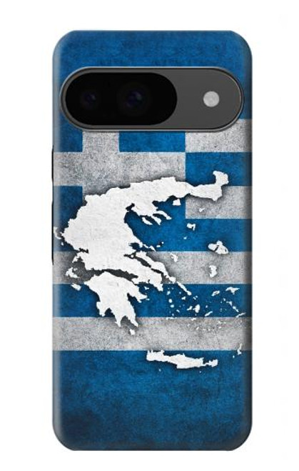 S4074 The Flag of Greece Case For Google Pixel 9