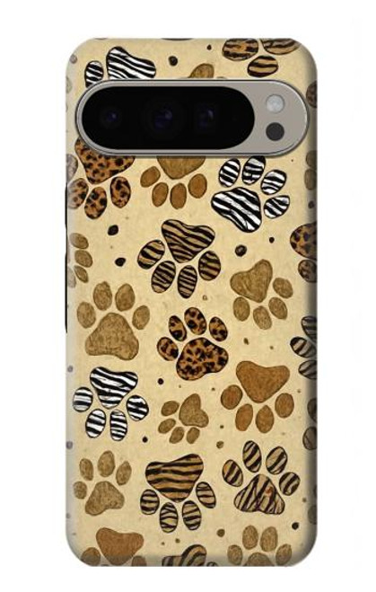 S4032 Wild Animal Paw Foot Print Case For Google Pixel 9 Pro XL