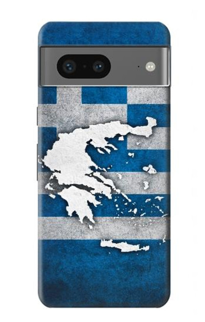 S4074 The Flag of Greece Case For Google Pixel 7