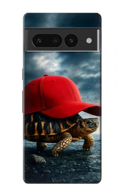 S4056 Madagascar Turtle Red Cap Case For Google Pixel 7 Pro