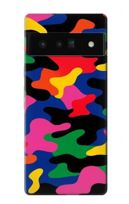 S4072 Colorful Camouflage Case For Google Pixel 6 Pro