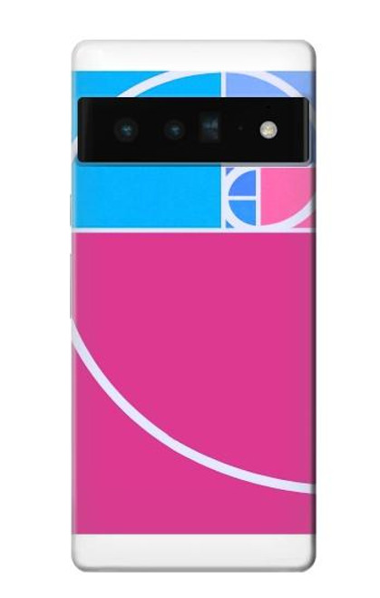 S4076 Golden Ratio Fibonacci Spiral Case For Google Pixel 6 Pro