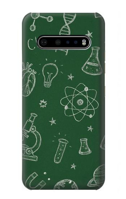 S4059 Science Chalkboard Graphic Case For LG V60 ThinQ 5G